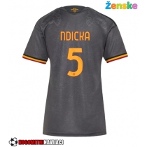 Ženske Nogometnih dresov AS Roma Evan Ndicka #5 Tretji 2026-27 Kratki rokavi